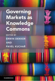 Governing Markets in Knowledge Commons - cover